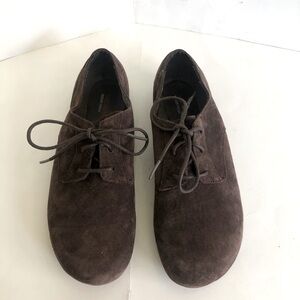 Merrell Womans Select Fresh Brown Suede Performance Comfort Lace Up Shoes Size 8